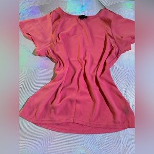 THE LIMITED blouse, coral, size S